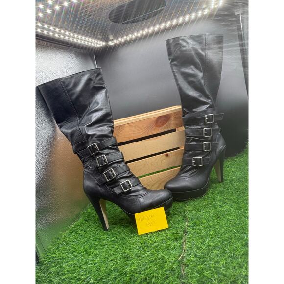 Life Stride -Black Riding Boots- Size 7.5W - Picture 9 of 9